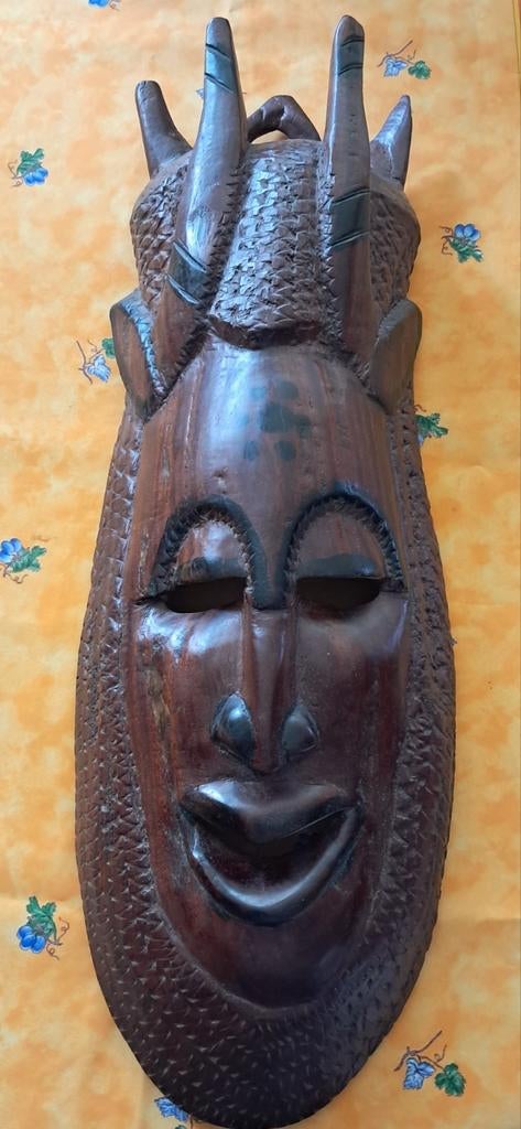 AFRIKAANS MASKER 62cm groot, Ophalen