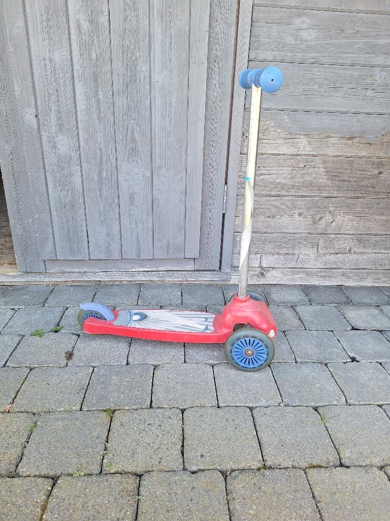 3 wieler step, Ophalen, Zo goed als nieuw