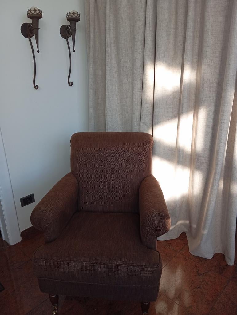 Prachtige bruine fauteuil!, Enlèvement