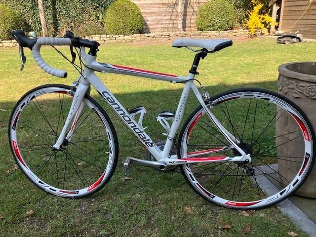 Dames racefiets Cannondale Synapse klein kader, Fietsen en Brommers, Fietsen | Racefietsen, Gebruikt, 26 inch, Minder dan 49 cm