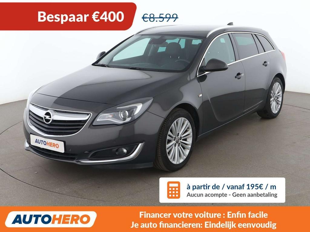 Opel Insignia 1.6 CDTI Innovation (bj 2016), Auto's, Voorwielaandrijving, Gebruikt, Zwart, 120 pk