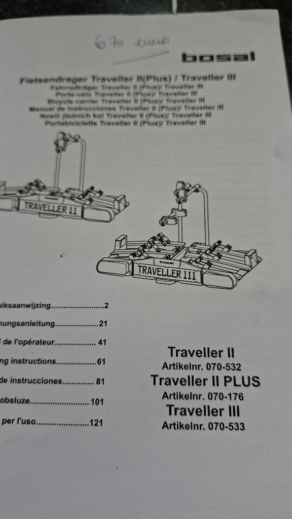 Fietsendrager thule., Auto diversen, Fietsendragers, Ophalen, Gebruikt, 2 fietsen, Trekhaakdrager
