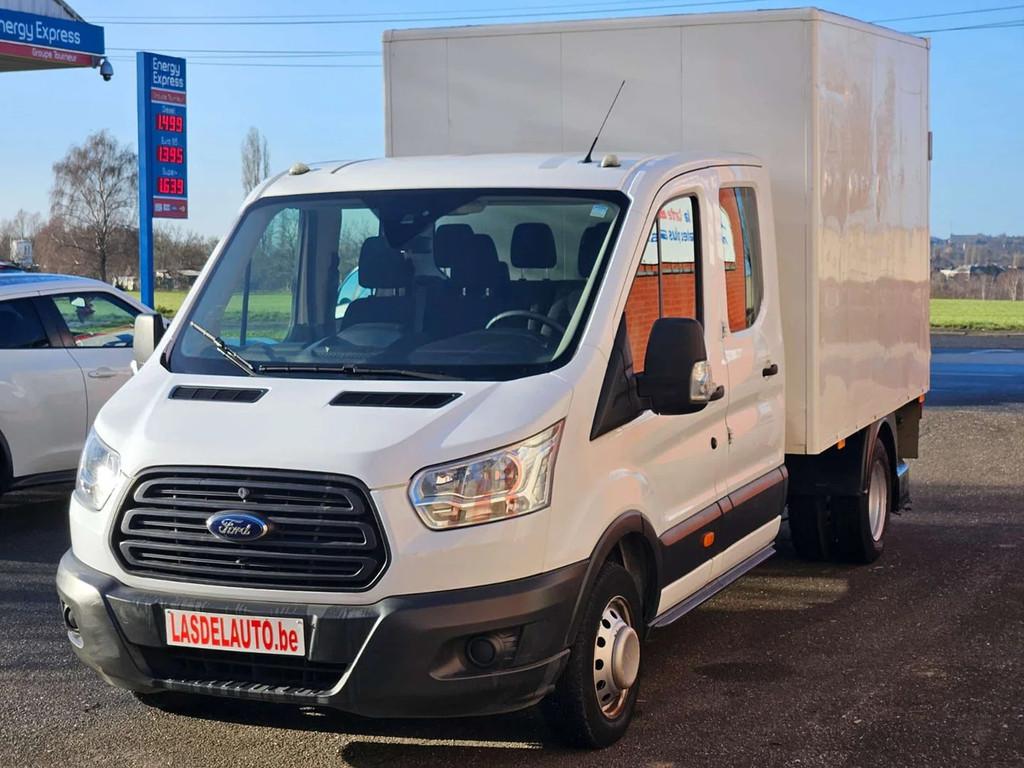 Ford Transit 2.2d Lift/ELEVATEUR 3500Kg 7Places Clim Blue Cd, Autos, 2198 cm³, Euro 5, Entreprise, 7 places