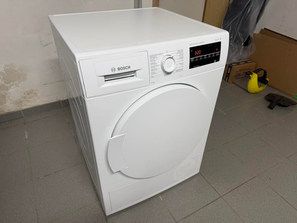 Bosch A+++ warmtepompdroger, Elektronische apparatuur, Droogkasten, Ophalen, 6 tot 8 kg, Zo goed als nieuw, Voorlader