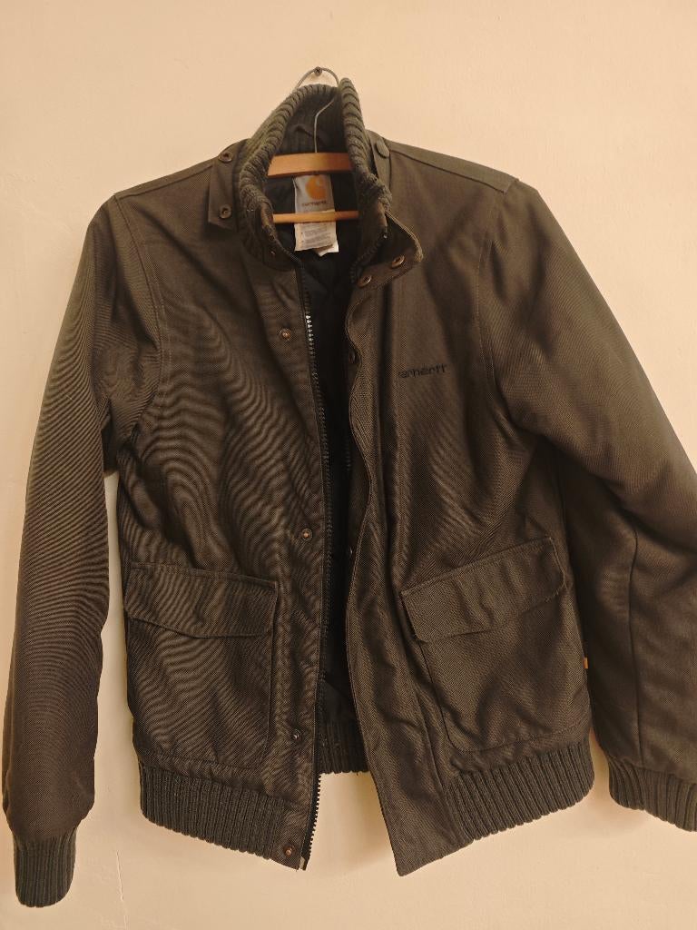 Jas Carhartt, Ophalen of Verzenden, Zo goed als nieuw, Maat 46 (S) of kleiner, Groen