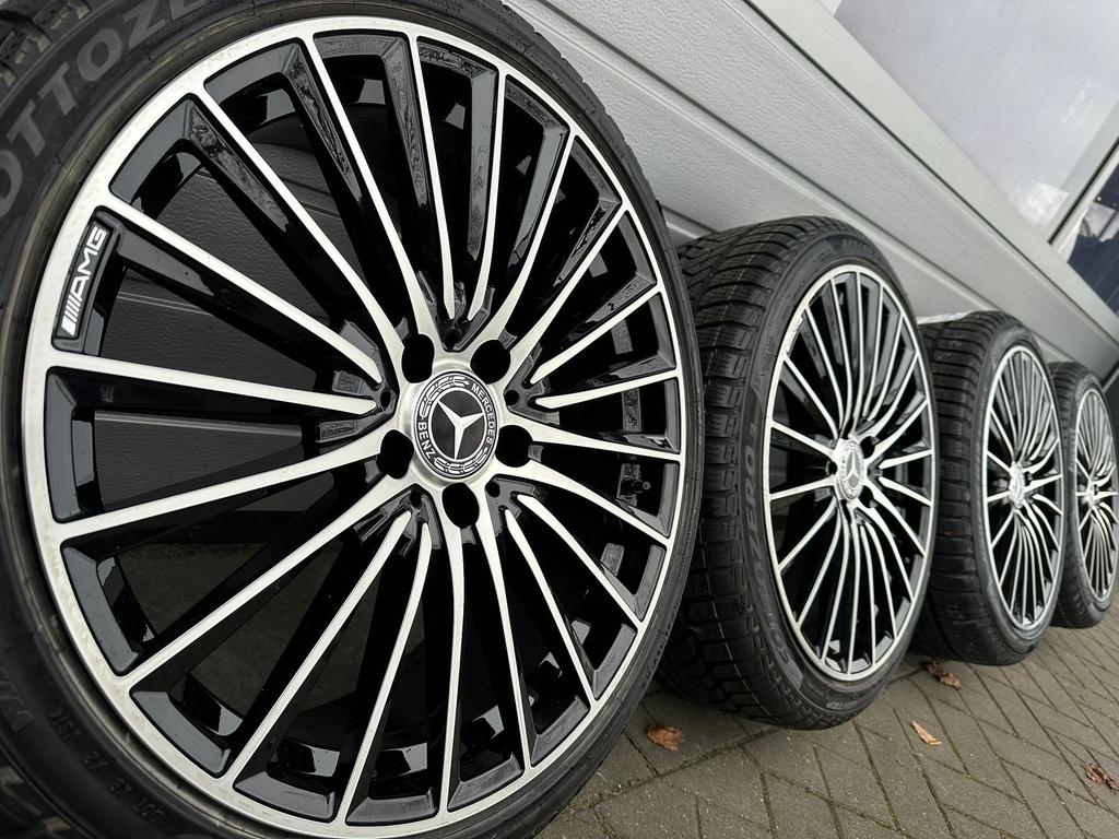19” Mercedes S206 W206 AMG C300e C400e velgen winterbanden, 19 inch, Gebruikt, -, -