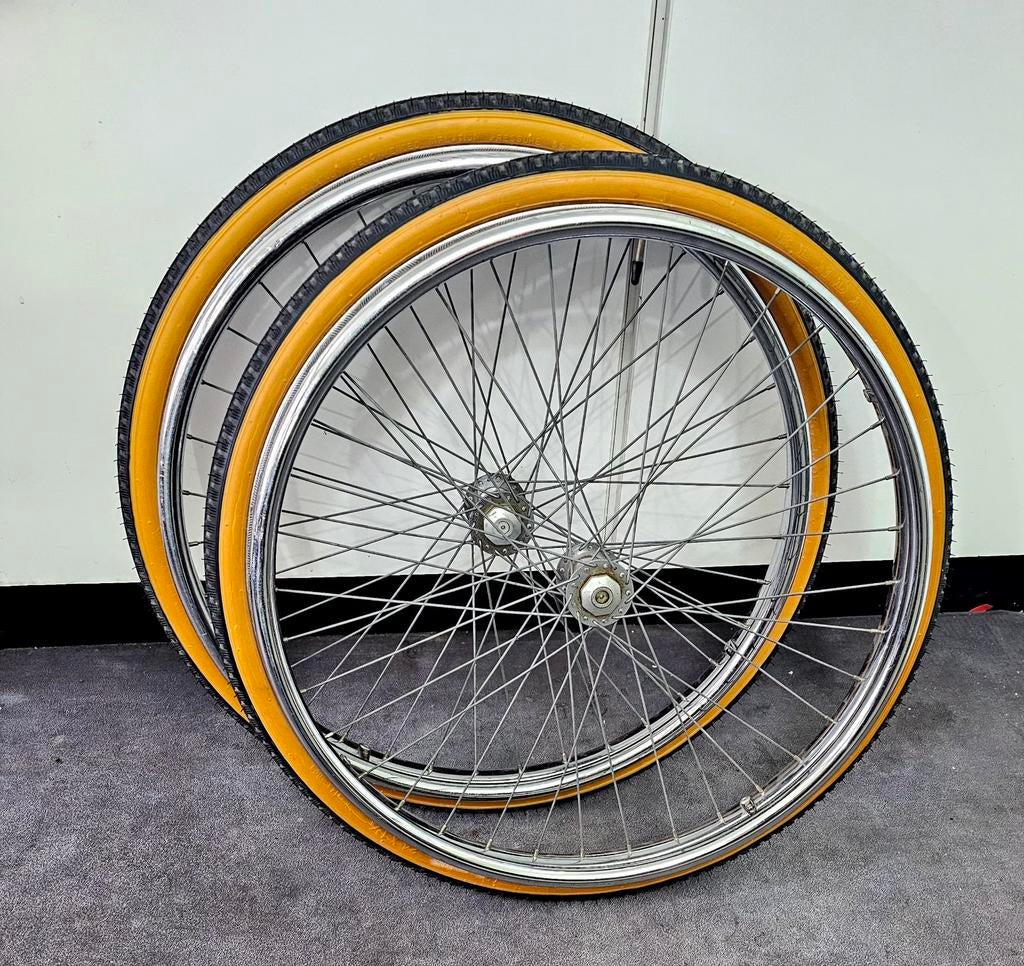 Rolstoelwielen (KENDA), Fietsen en Brommers, Fietsonderdelen, Wiel, Staal, Ophalen