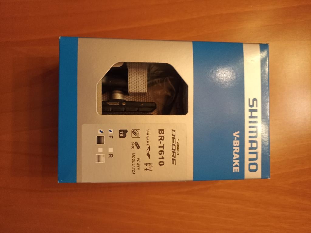 Shimano V-Brake BR-T610 voorremklauw, Fietsen en Brommers, Fietsonderdelen, Ophalen, Overige typen, Nieuw, Mountainbike