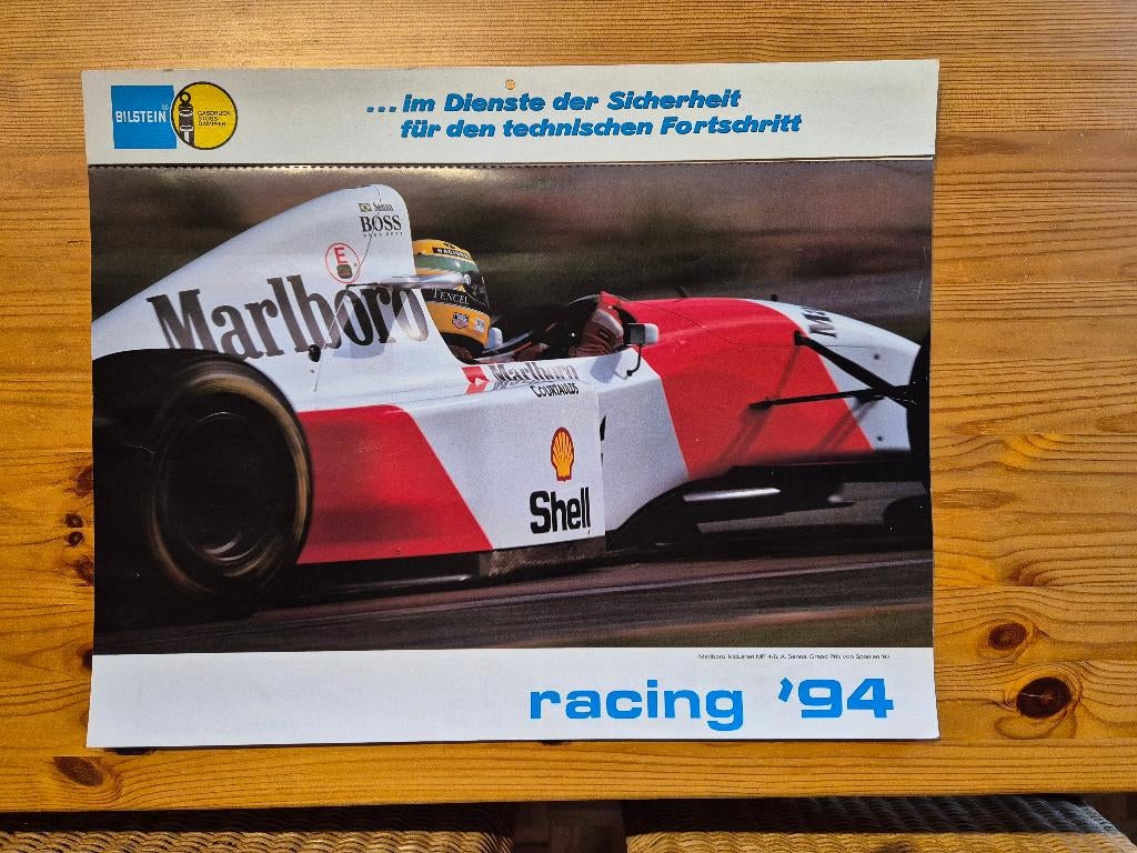 Bilstein autosport kalender 1994, Boeken, Ophalen