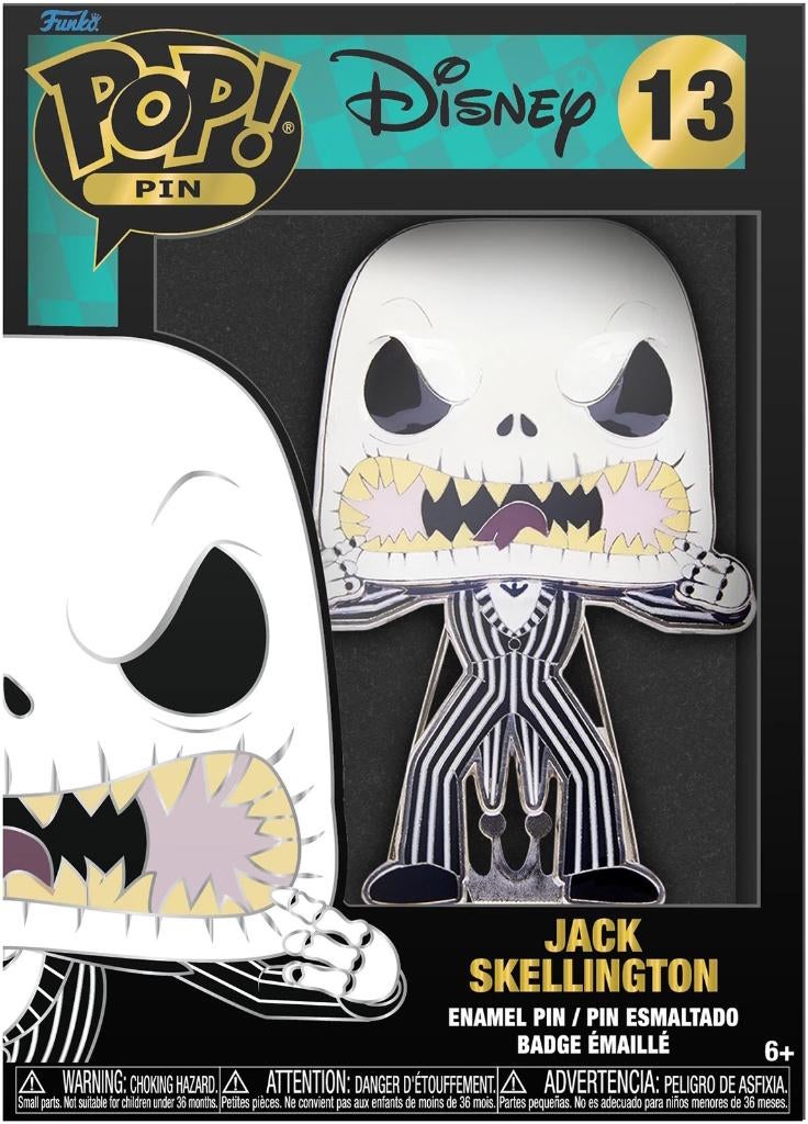 Funko POP Pin - Disney - Jack Skellington (13), Neuf, Funko, Supportemea@funko.com, Wetmore Avenue, Everett, WA 98201, USA.