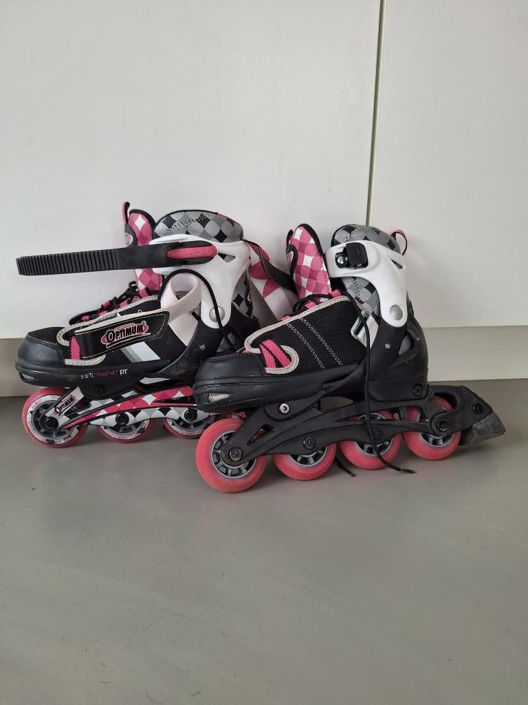 Kinder inline skates merk optimum, Ophalen, Kinderen, Verstelbaar, Gebruikt