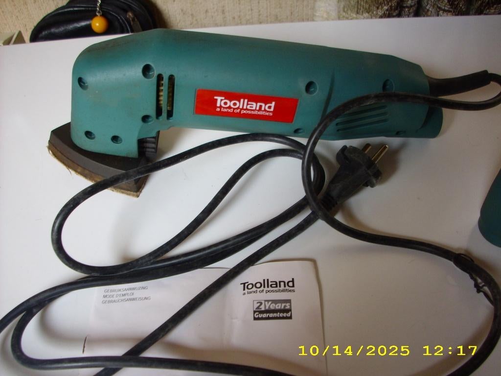 Driehoekschuurmachine, Bricolage & Construction, Enlèvement, Comme neuf