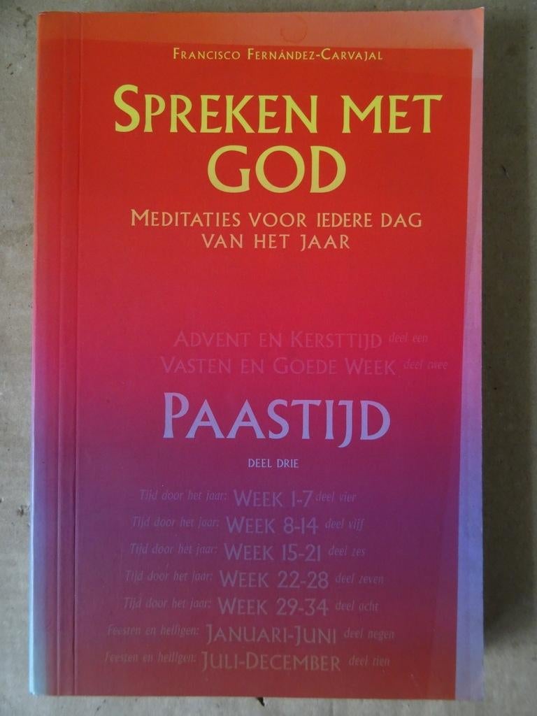 Fernández Carvajal Spreken met God Meditaties Paastijd 1996, Boeken, Godsdienst en Theologie, Gelezen, Christendom | Katholiek