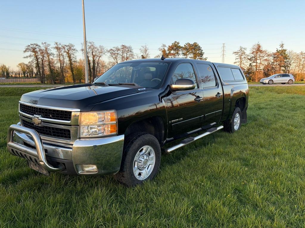 Chervolet Silverado 2500 hd 6.0 Lpg 0488251461, Auto's, Automaat, 4 deurs, Zwart, Zwart