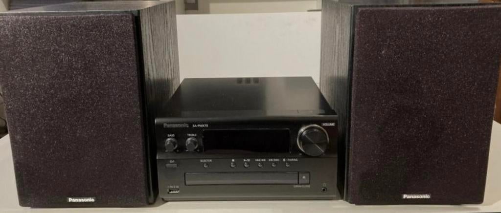 Chaine Hi-Fi Panasonic PMX70 - bluetooth/nfc/aux TV/CD ..., Neuf, Autres marques, Micro chaîne, Enlèvement ou Envoi
