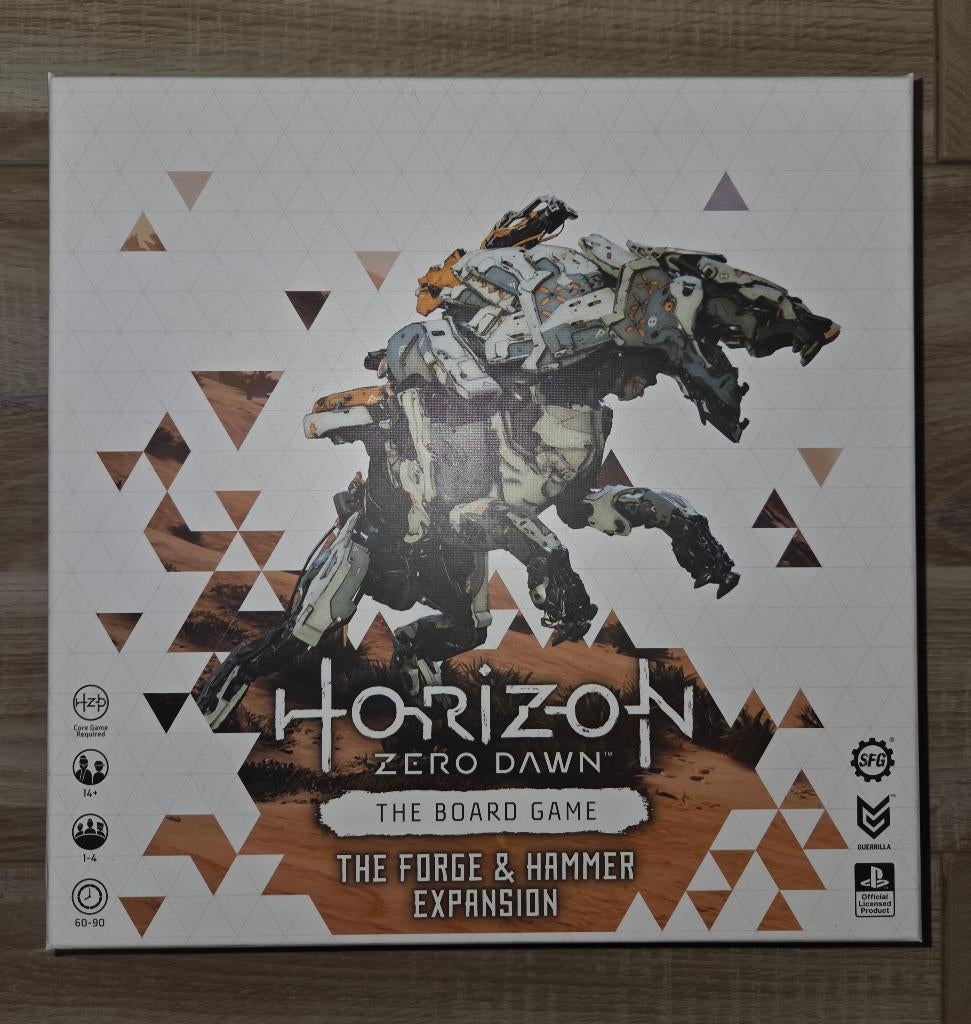 Horizon Zero Dawn - The Forge and Hammer Expansion, Trois ou quatre joueurs, Enlèvement, Comme neuf, Steamforged Games