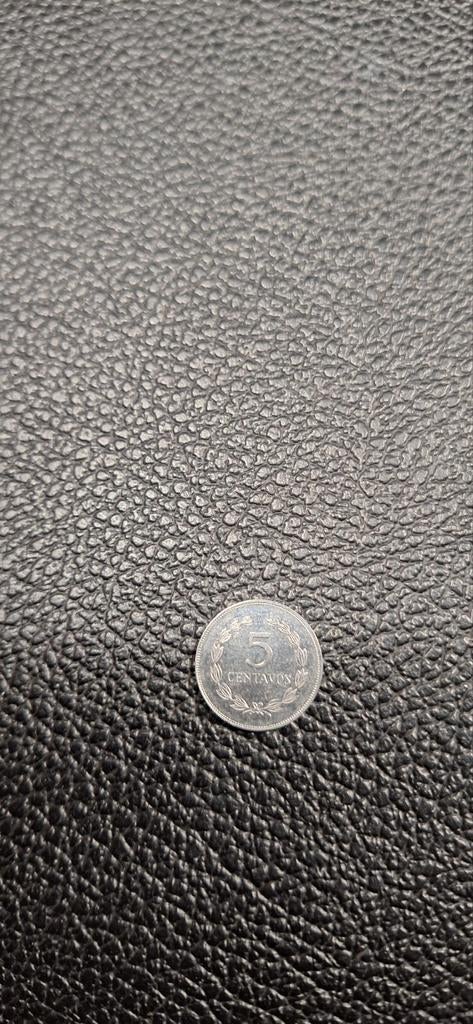 El Salvador 5 centavos 1986, Timbres & Monnaies, Monnaies | Amérique, Enlèvement ou Envoi
