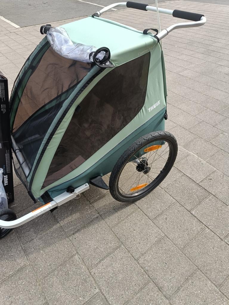 Fietskar Thule Coaster XT, Ophalen