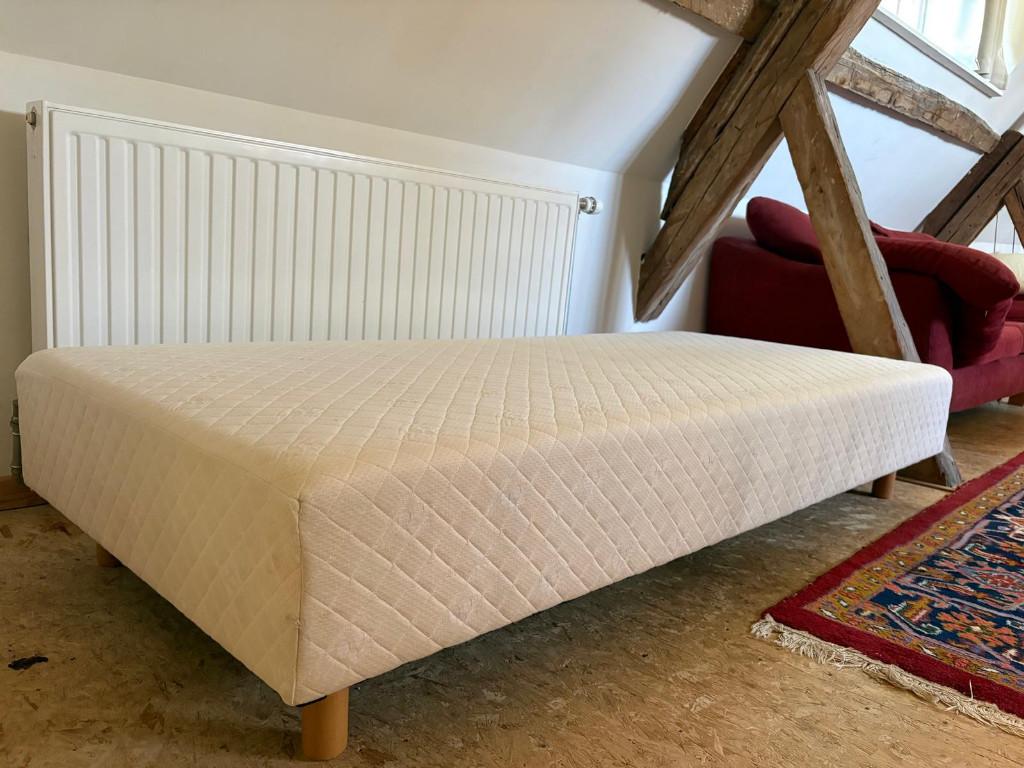 Sommier 90 x 200 pour lit simple, Maison & Meubles, Chambre à coucher | Lits boxsprings, 90 cm, Une personne, Enlèvement, Utilisé