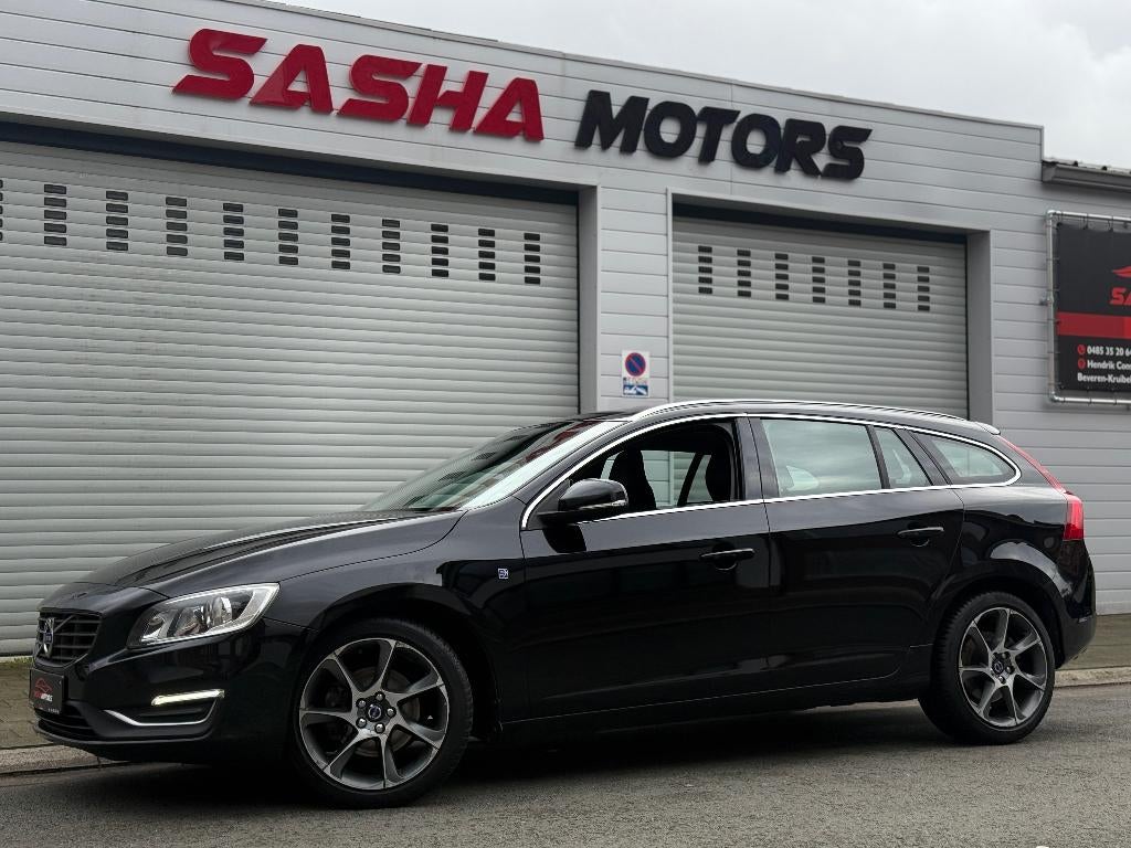 Volvo V60 Ocean Race 2.0 D2 '15 | Veel Opties | 12MGarantie, Voorwielaandrijving, Zwart, Leder, 5 deurs