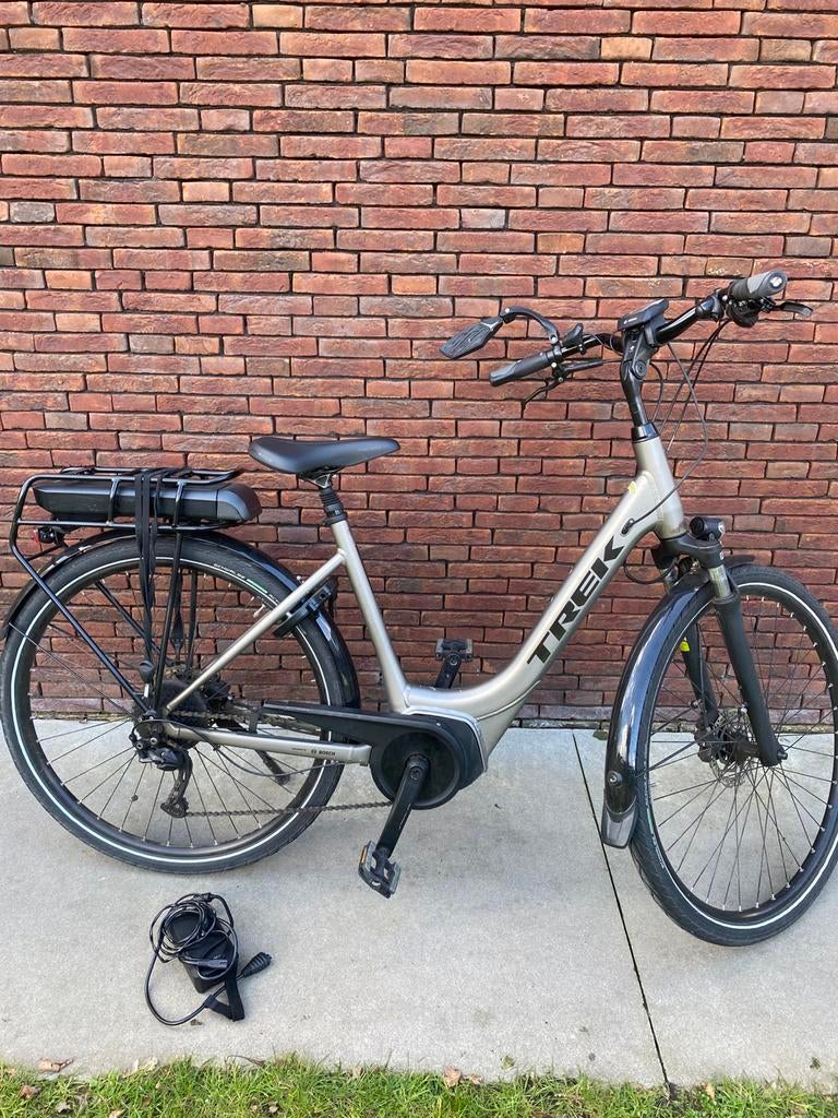 TREK  Elektrische fiets, Vélos & Vélomoteurs, Vélos électriques, Utilisé, Autres marques, 50 km par batterie ou plus, Enlèvement