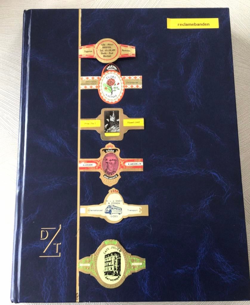 Verzameling reclamebanden sigarenbandjes, Verzamelen, Ophalen of Verzenden, Gebruikt