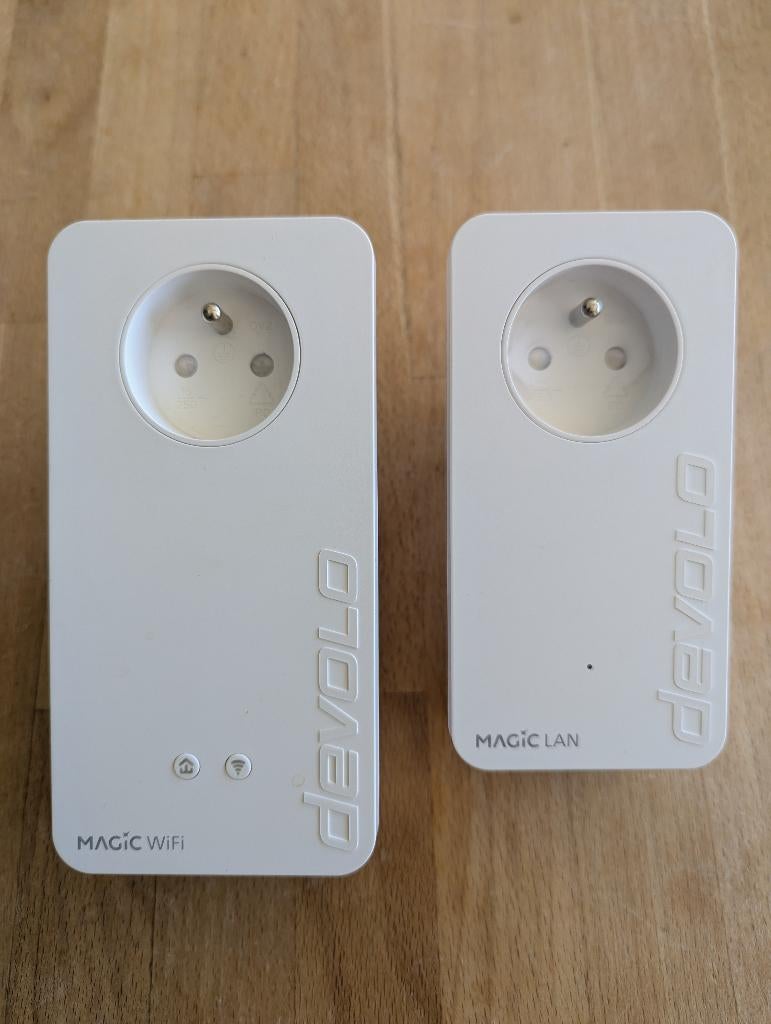 Devolo Magic 2 WIFI powerline kit (Mesh wifi / tot 1200Mbps), Ophalen, Gebruikt