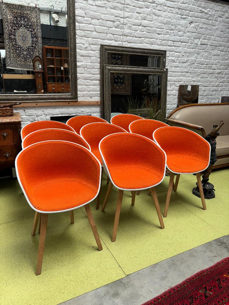 9 chaises design HAY . Prix 1P 199€, Maison & Meubles, Chaises, Enlèvement ou Envoi, Hay, Hay, Hay