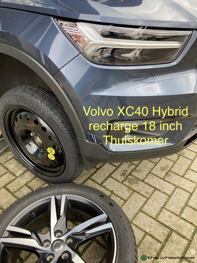 Reservewiel Thuiskomer LYNK & CO VOLVO XC40 60 FORD Kuga 18", Pneus et Jantes, 145 mm, Véhicule de tourisme, -
