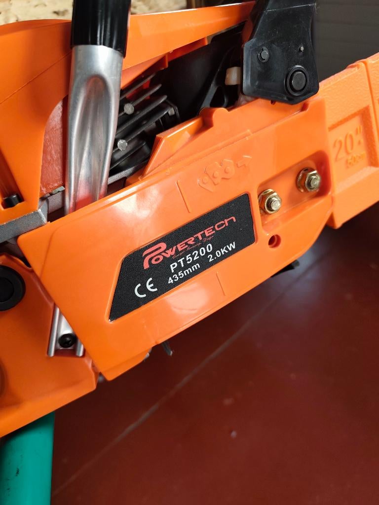 kettingzaag, Ophalen, Kettingzaag