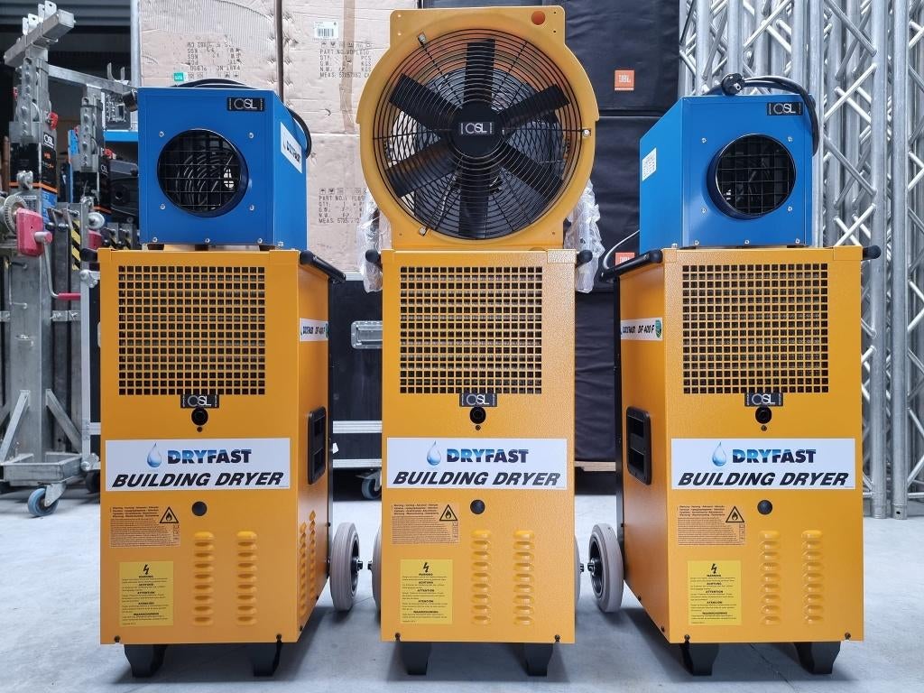 bouwdroger te huur, Ophalen, Nieuw, Ventilator en Afzuiger