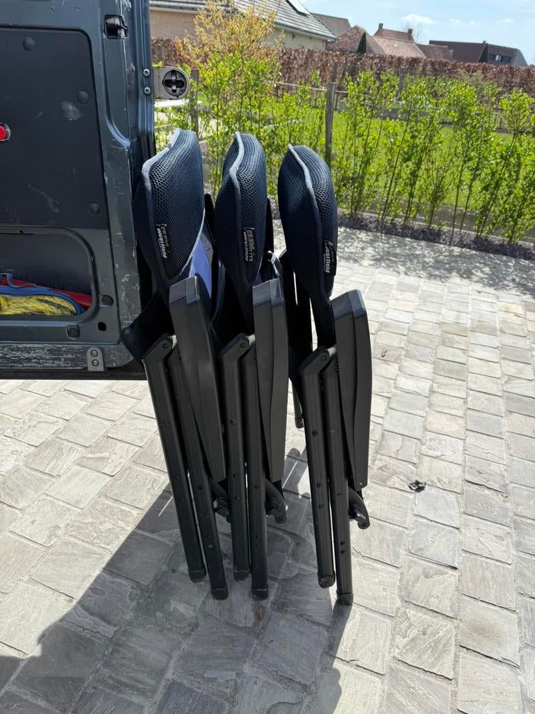 Kampeerstoelen BREED MODEL, ZWAAR DRAAGVERMOGEN 200KG!, Caravans en Kamperen, Kampeermeubelen, Ophalen, Zo goed als nieuw, Campingstoel