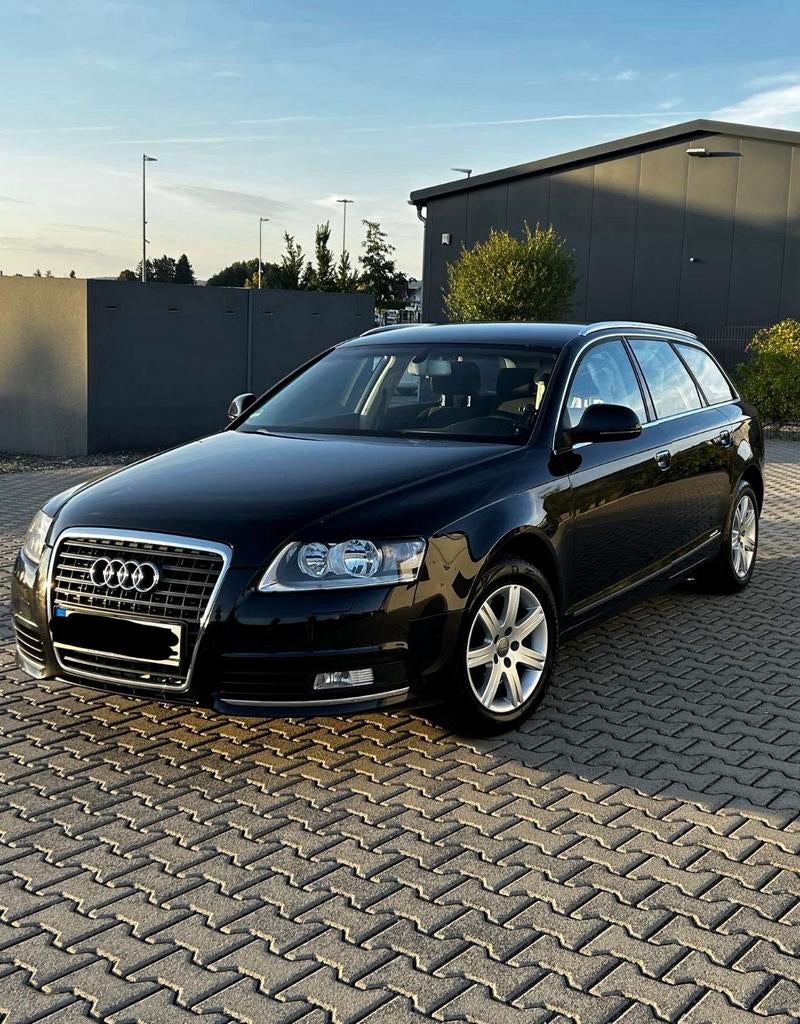 Koop alle Audi A6 C6 OF verkoop alle onderdelen, Auto's, Automaat, Zwart, Zwart, Leder