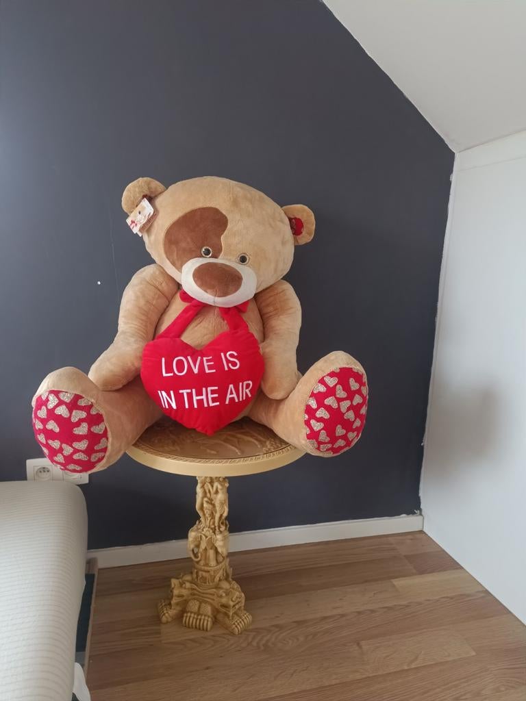 Très grande peluche ours Love