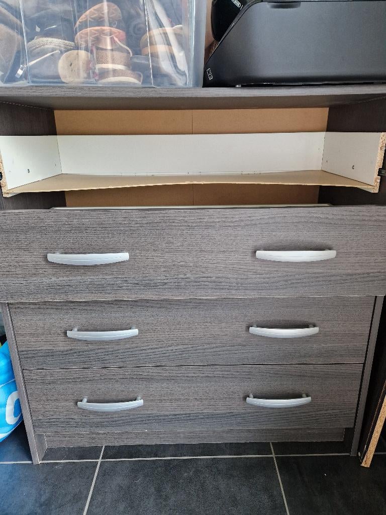 Commode à 4 tiroirs, Maison & Meubles, Armoires | Commodes, 3 ou 4 tiroirs, 25 à 50 cm, Moins de 100 cm, Enlèvement