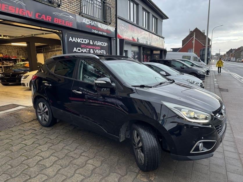 Hyundai iX35 2.0i 4WD Automaat Executive, Auto's, Hyundai, Automaat, Euro 5, Zwart, Zwart