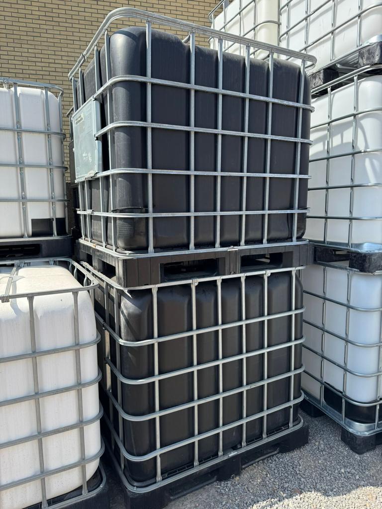 1000l zwarte waterton, Ophalen, Kunststof, Met kraantje, 150 liter of meer