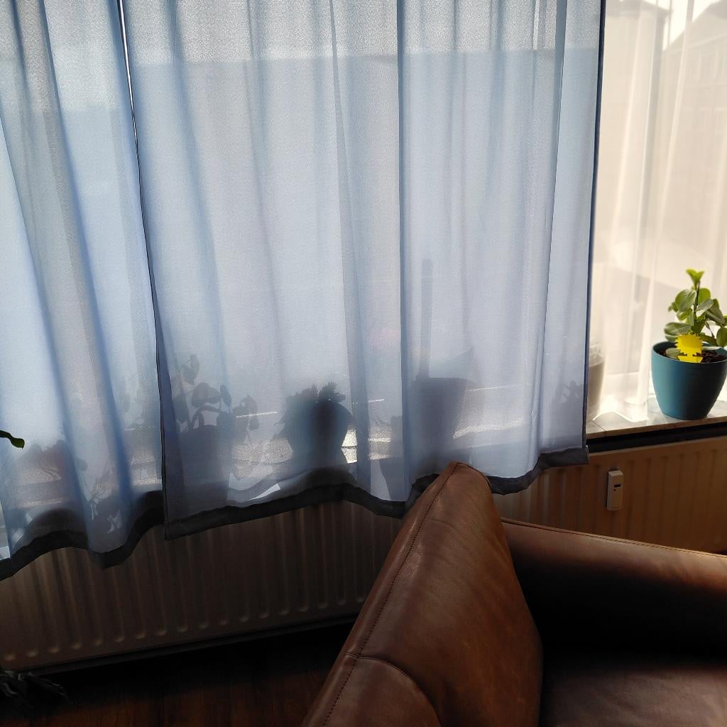 Gordijnen, Huis en Inrichting, Ophalen, Zo goed als nieuw