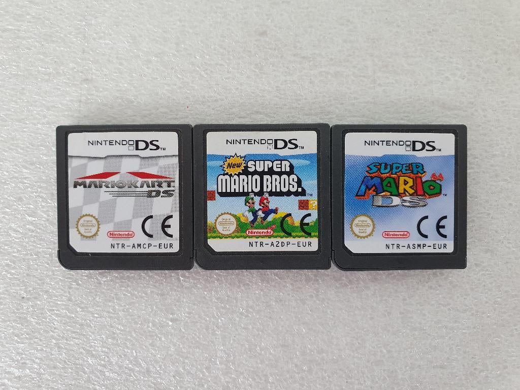 Nintendo DS Mario cartridges, Enlèvement ou Envoi, Utilisé
