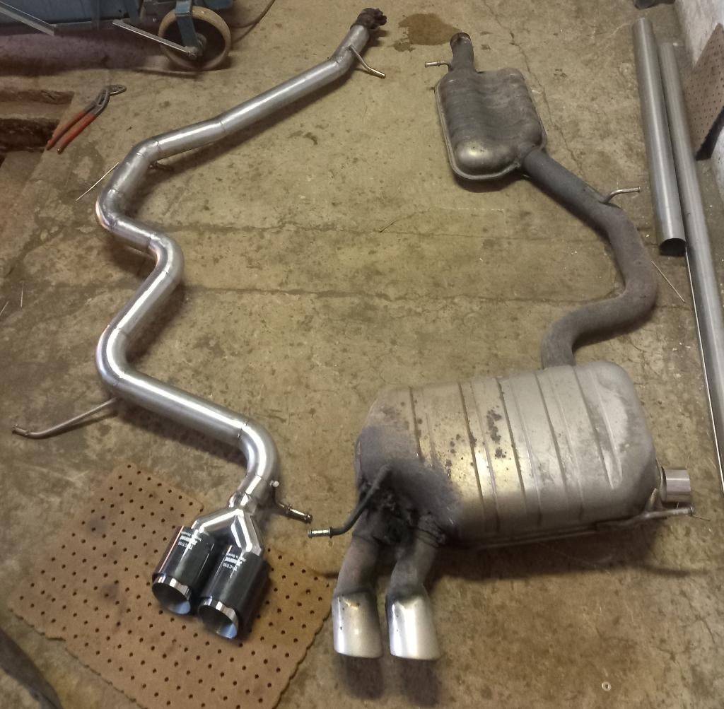 Echappement inox, ligne en acier inoxydable pour voitures, Autos : Pièces & Accessoires, Enlèvement