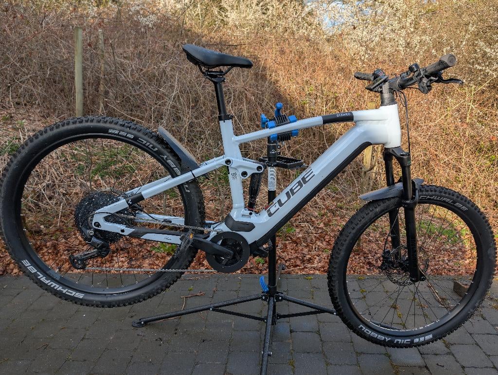 CUBE Stereo Hybrid 120 Pro 750+GPS Garmin&Kiox 500 (CM.NEUF), Vélos & Vélomoteurs, Autres marques, Comme neuf, Enlèvement, VTT tout suspendu