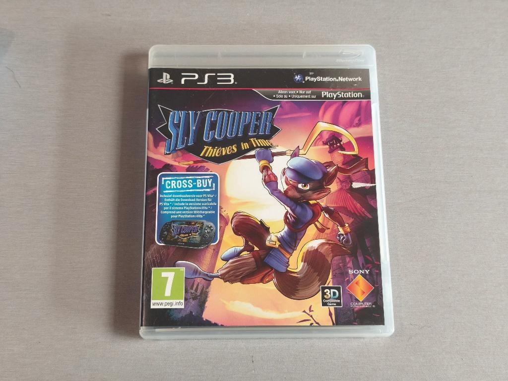Sly Cooper Thieves in Time – PS3 – Compleet (CIB), 1 joueur, Enlèvement ou Envoi, Utilisé, Plateforme