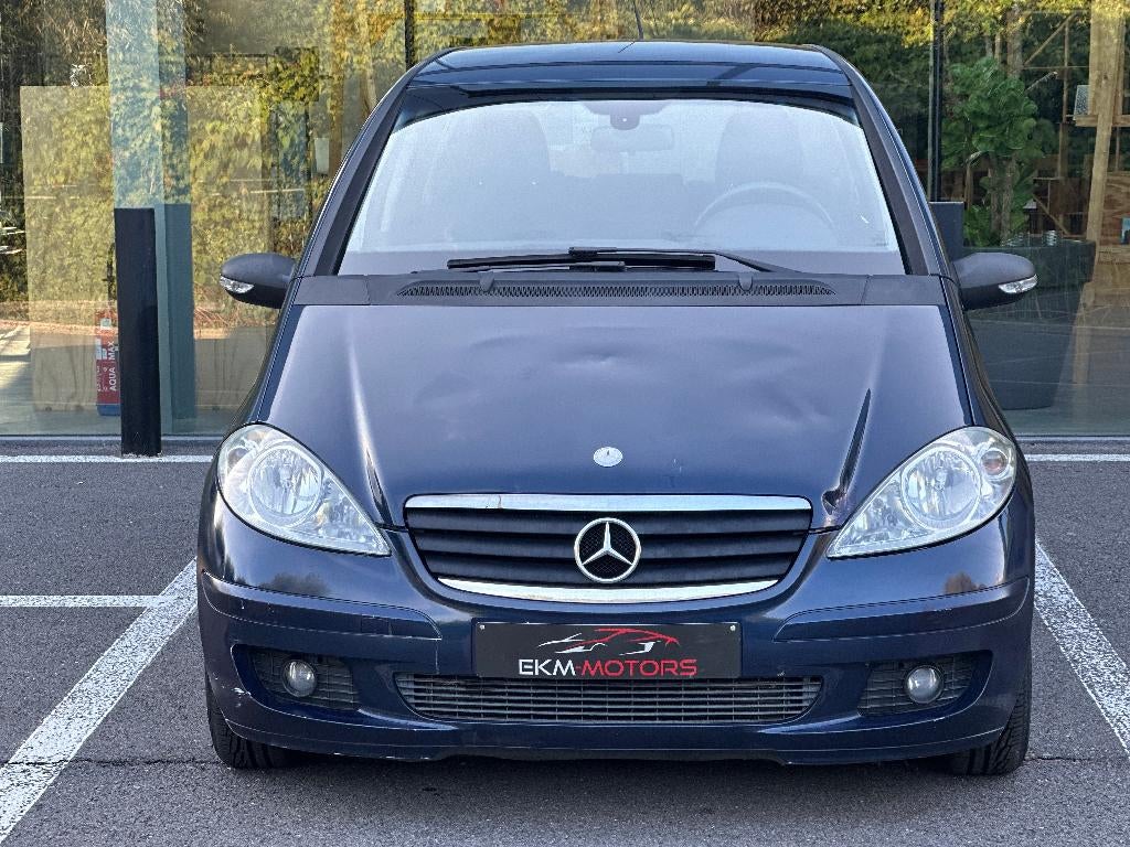 Mercedes-Benz A 160 Classic/Climatisation/78046km, Autos, Classe A, Entreprise, Boîte manuelle, Noir