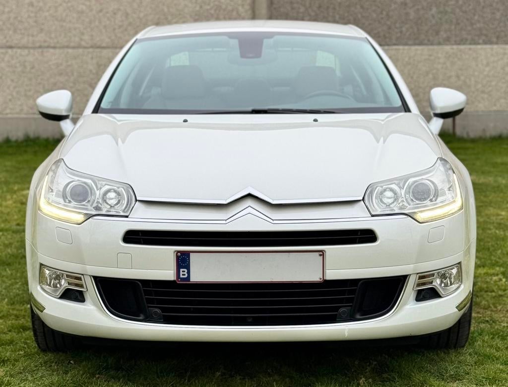 Citroen C5, Auto's, Voorwielaandrijving, 4 cilinders, Wit, Leder