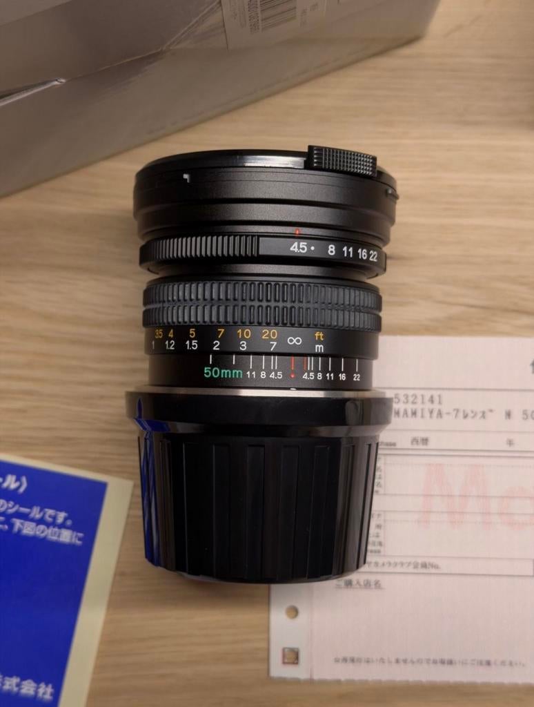 Nieuw Mamiya 7 II 50mm f4.5 L Lens 50 mm, TV, Hi-fi & Vidéo, Enlèvement ou Envoi, Neuf