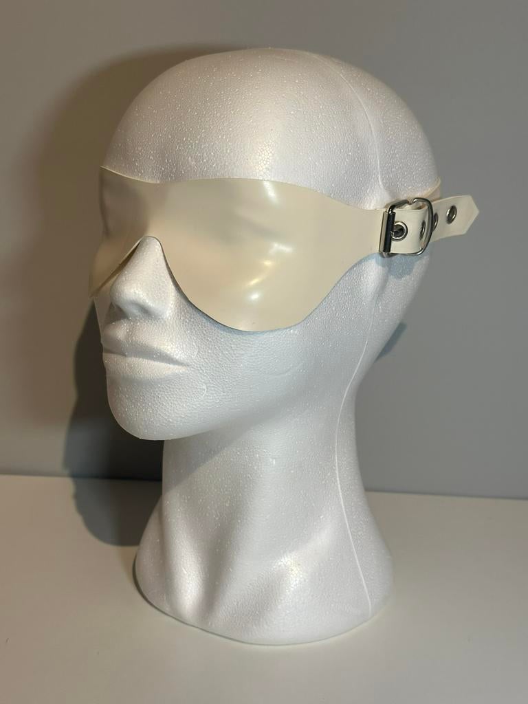 Latex blindfold white 1,05 mm, Vêtements | Hommes, Vêtements Homme Autre, Neuf, Enlèvement ou Envoi