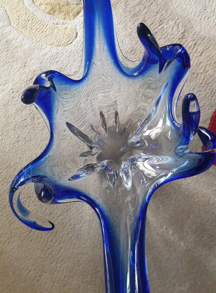 Bol à fruits en verre, Antiquités & Art, Antiquités | Verre & Cristal, Enlèvement