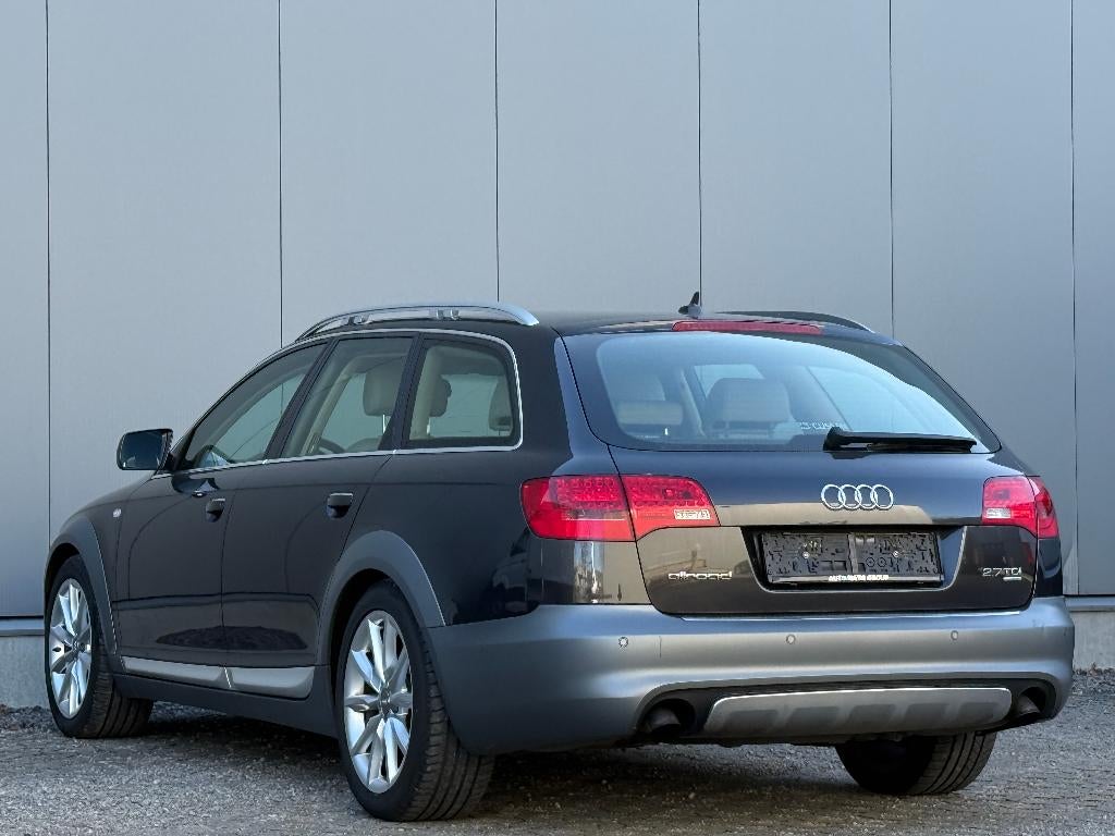 Audi A6 Allroad 2.7TDi V6 Automaat Quattro Luchtvering, Autos, Audi, Cuir, Argent ou Gris, Achat, Entreprise