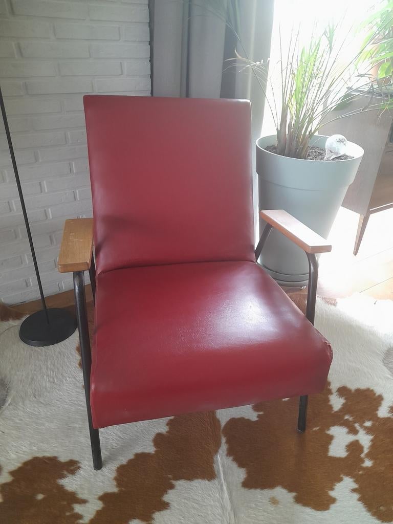 Fauteuil 'reclame' Pierre Guariche, Maison & Meubles, Enlèvement