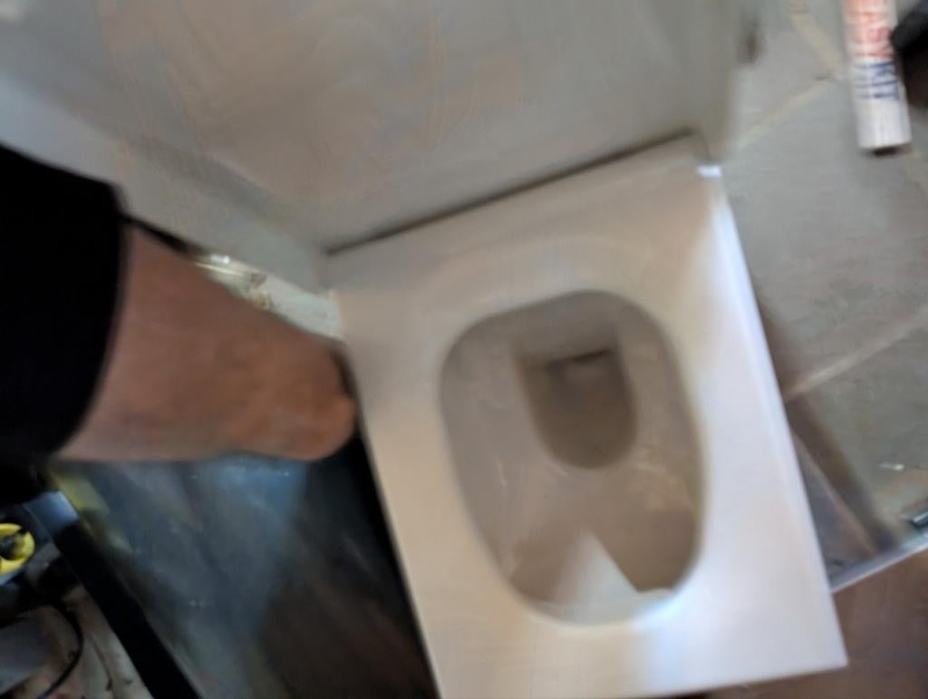 Duravit wc pot, Ophalen